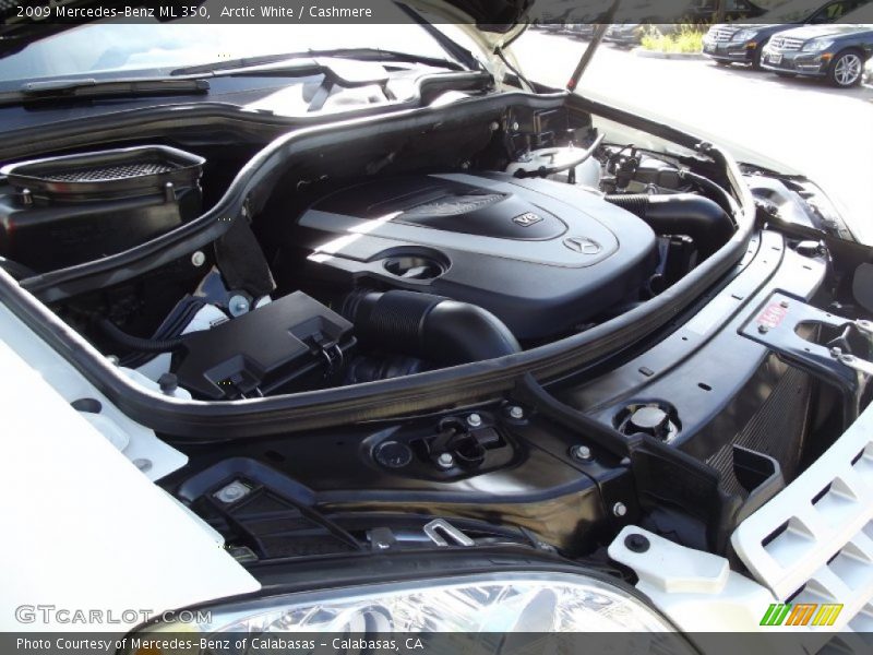 Arctic White / Cashmere 2009 Mercedes-Benz ML 350