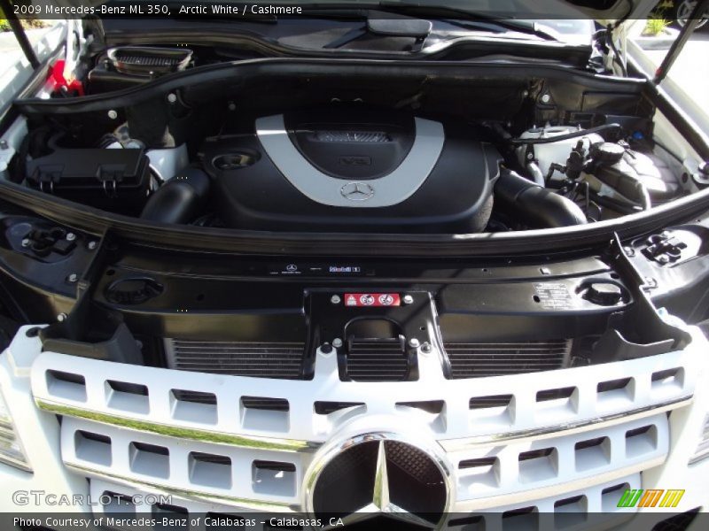 Arctic White / Cashmere 2009 Mercedes-Benz ML 350