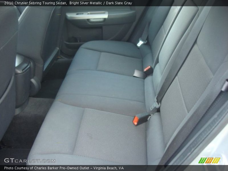 Bright Silver Metallic / Dark Slate Gray 2010 Chrysler Sebring Touring Sedan