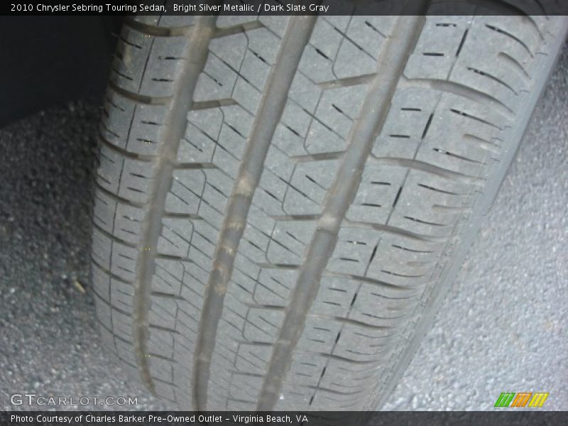 Bright Silver Metallic / Dark Slate Gray 2010 Chrysler Sebring Touring Sedan