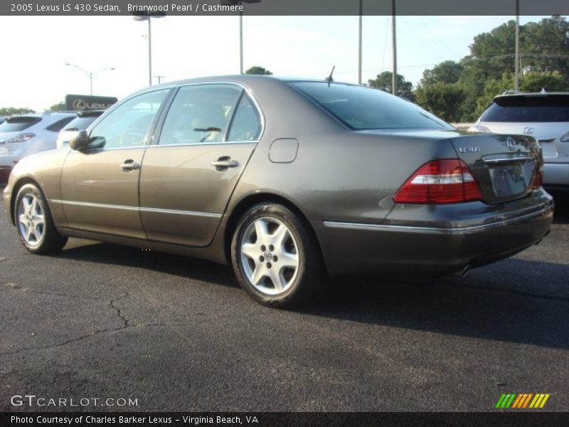 Briarwood Pearl / Cashmere 2005 Lexus LS 430 Sedan