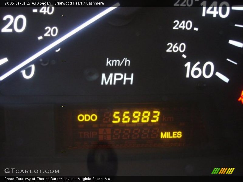 Briarwood Pearl / Cashmere 2005 Lexus LS 430 Sedan