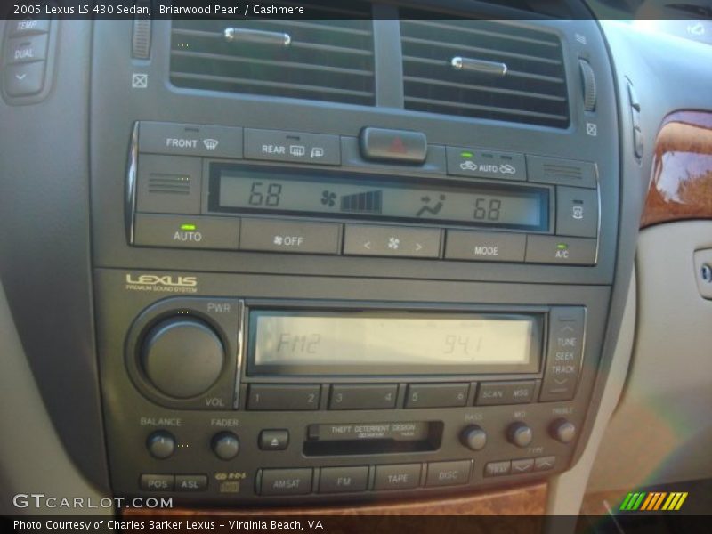 Briarwood Pearl / Cashmere 2005 Lexus LS 430 Sedan