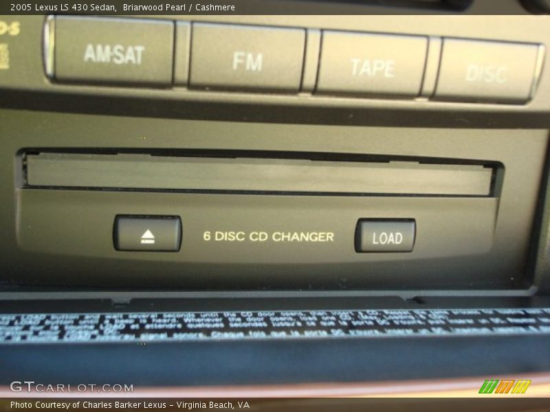 Briarwood Pearl / Cashmere 2005 Lexus LS 430 Sedan