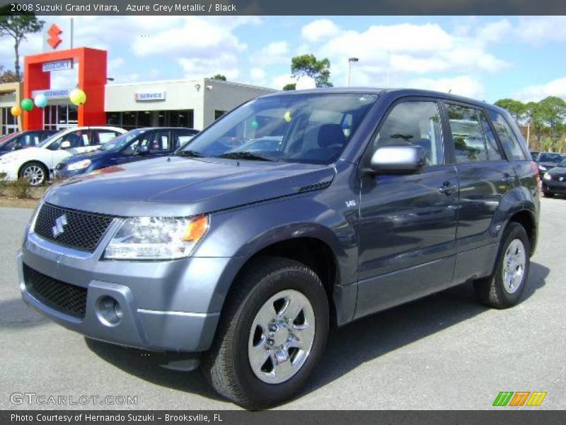 Azure Grey Metallic / Black 2008 Suzuki Grand Vitara