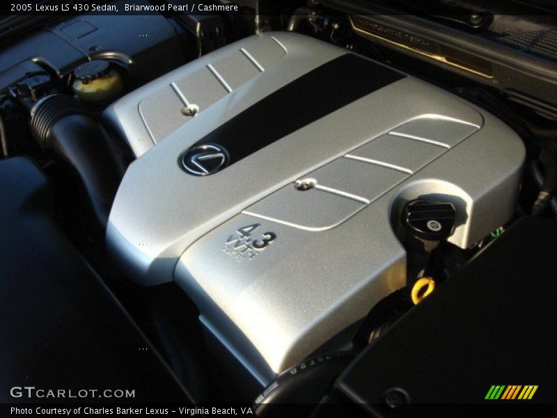 Briarwood Pearl / Cashmere 2005 Lexus LS 430 Sedan