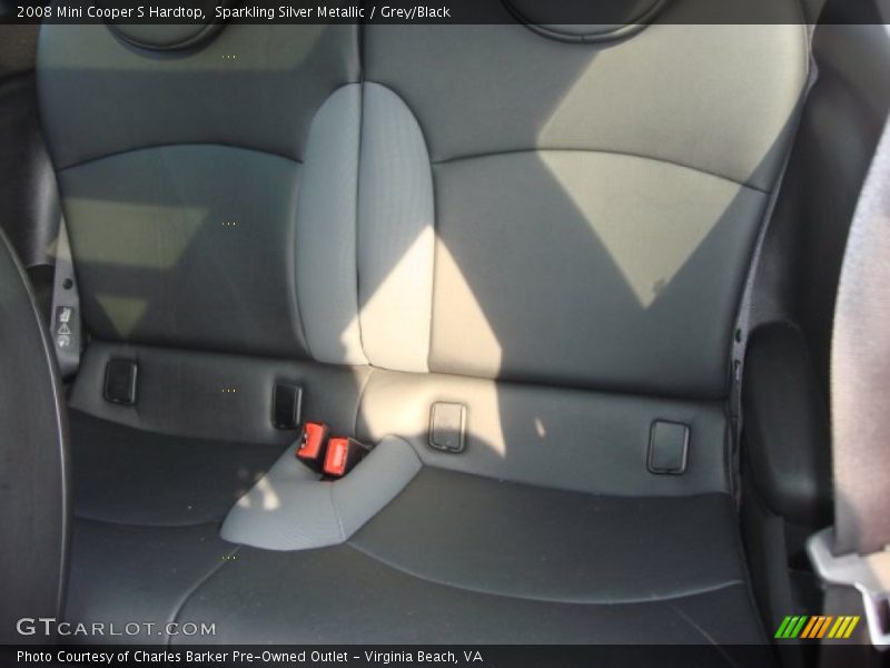 Sparkling Silver Metallic / Grey/Black 2008 Mini Cooper S Hardtop