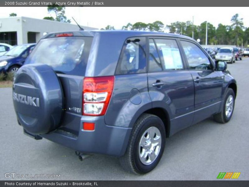 Azure Grey Metallic / Black 2008 Suzuki Grand Vitara