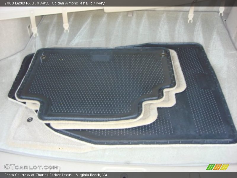 Golden Almond Metallic / Ivory 2008 Lexus RX 350 AWD