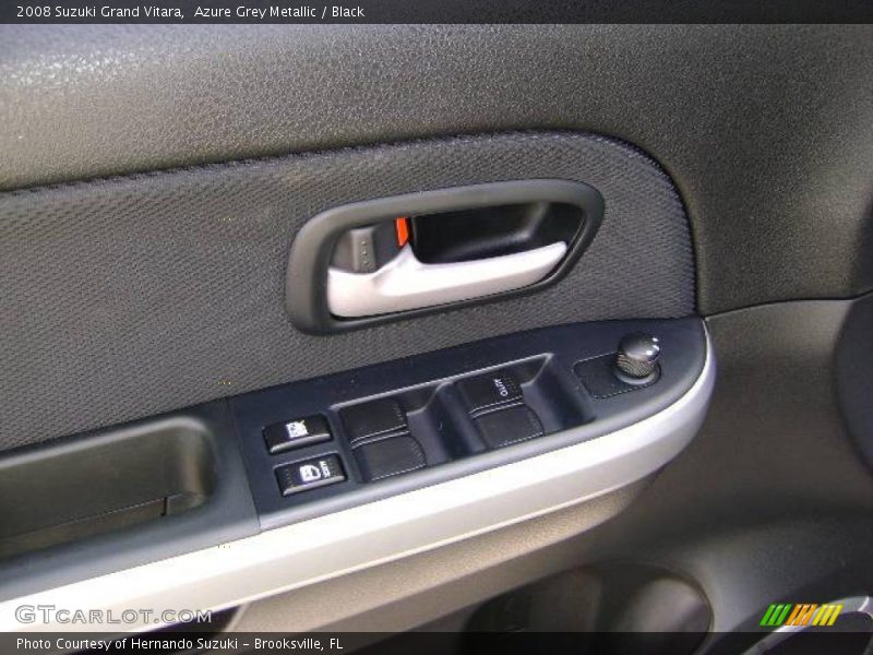Azure Grey Metallic / Black 2008 Suzuki Grand Vitara