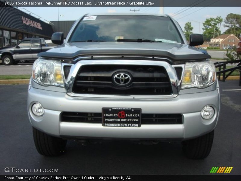Silver Streak Mica / Graphite Gray 2005 Toyota Tacoma PreRunner TRD Access Cab