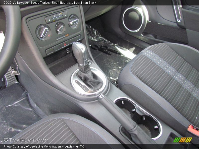 Reef Blue Metallic / Titan Black 2012 Volkswagen Beetle Turbo