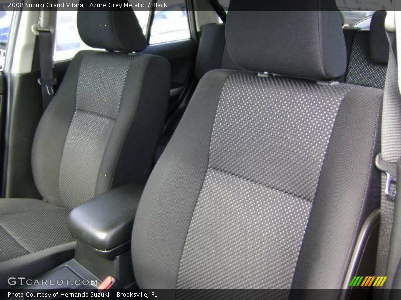 Azure Grey Metallic / Black 2008 Suzuki Grand Vitara