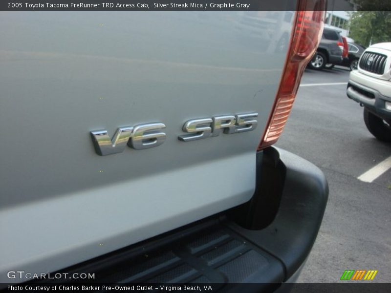 Silver Streak Mica / Graphite Gray 2005 Toyota Tacoma PreRunner TRD Access Cab