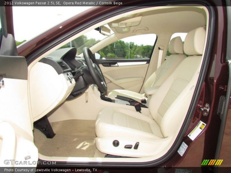 Opera Red Metallic / Cornsilk Beige 2012 Volkswagen Passat 2.5L SE