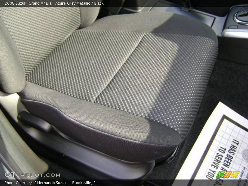 Azure Grey Metallic / Black 2008 Suzuki Grand Vitara