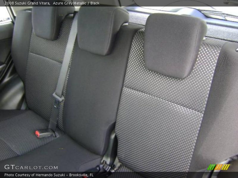 Azure Grey Metallic / Black 2008 Suzuki Grand Vitara