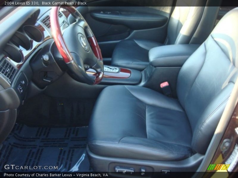 Black Garnet Pearl / Black 2004 Lexus ES 330