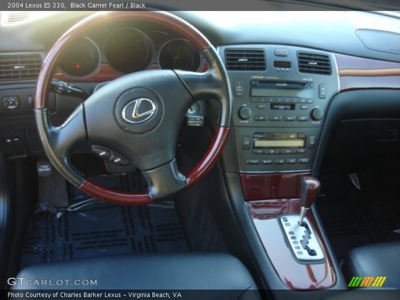 Black Garnet Pearl / Black 2004 Lexus ES 330
