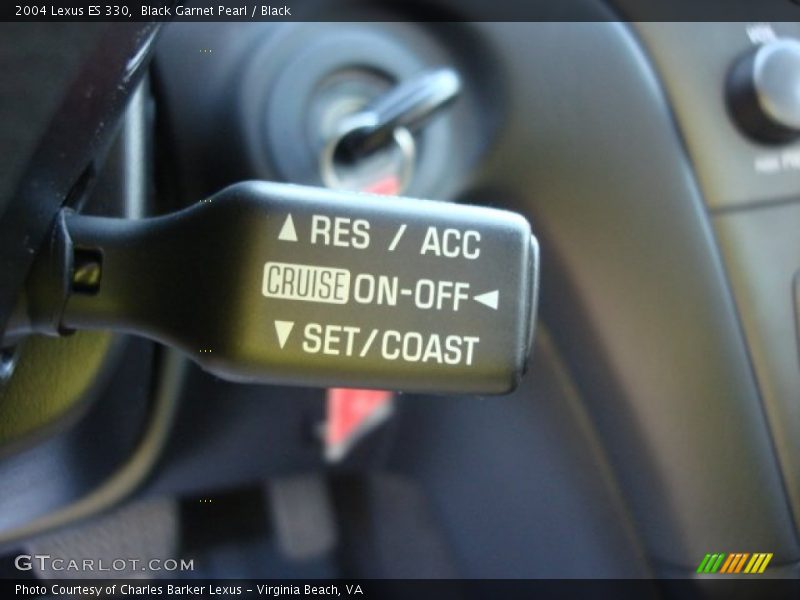 Black Garnet Pearl / Black 2004 Lexus ES 330
