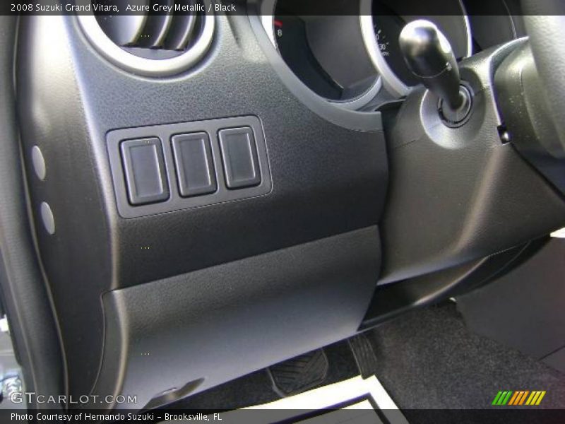 Azure Grey Metallic / Black 2008 Suzuki Grand Vitara