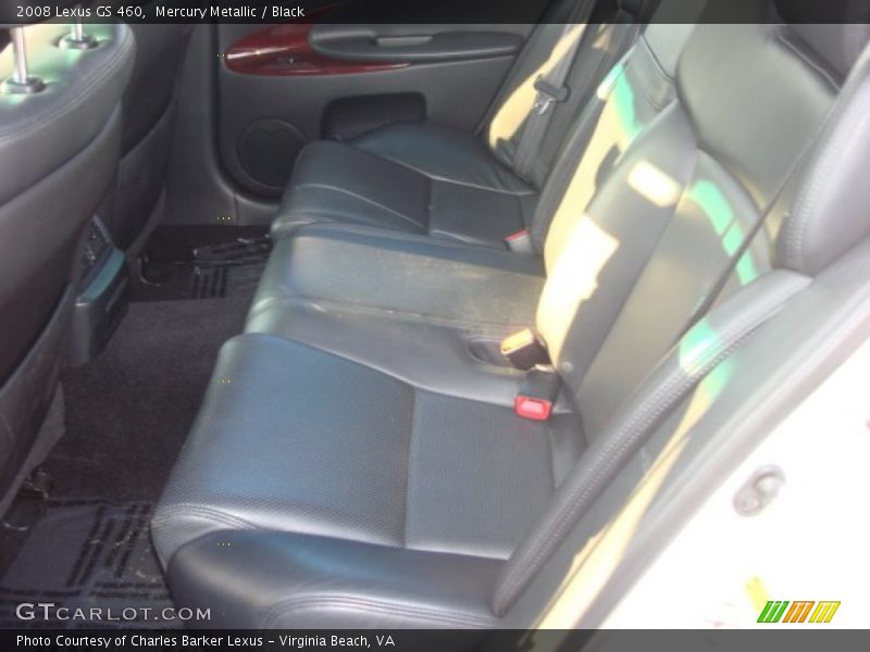 Mercury Metallic / Black 2008 Lexus GS 460