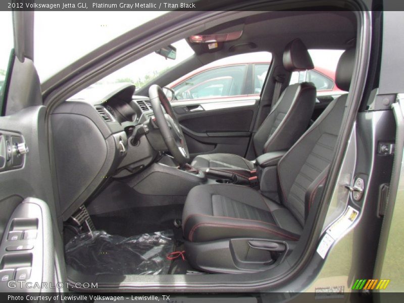 Platinum Gray Metallic / Titan Black 2012 Volkswagen Jetta GLI