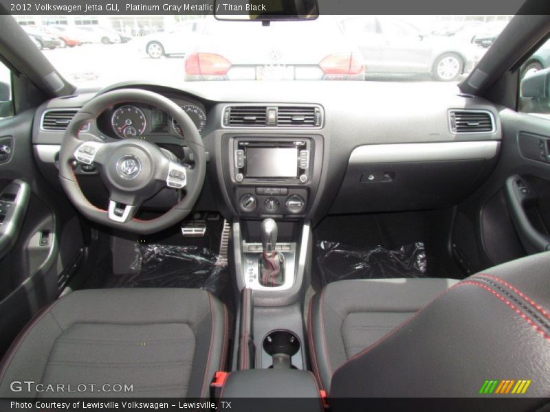 Platinum Gray Metallic / Titan Black 2012 Volkswagen Jetta GLI