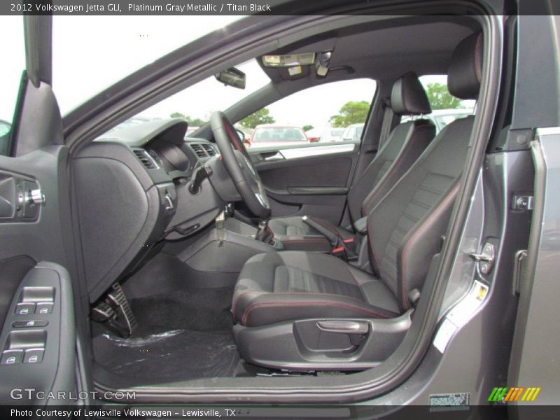 Platinum Gray Metallic / Titan Black 2012 Volkswagen Jetta GLI