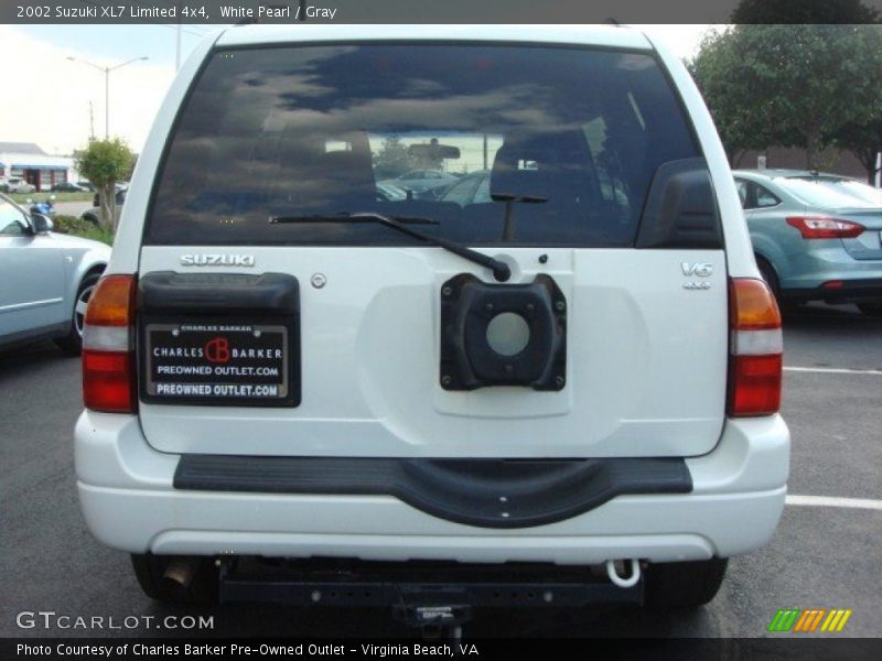 White Pearl / Gray 2002 Suzuki XL7 Limited 4x4