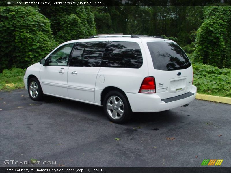 Vibrant White / Pebble Beige 2006 Ford Freestar Limited