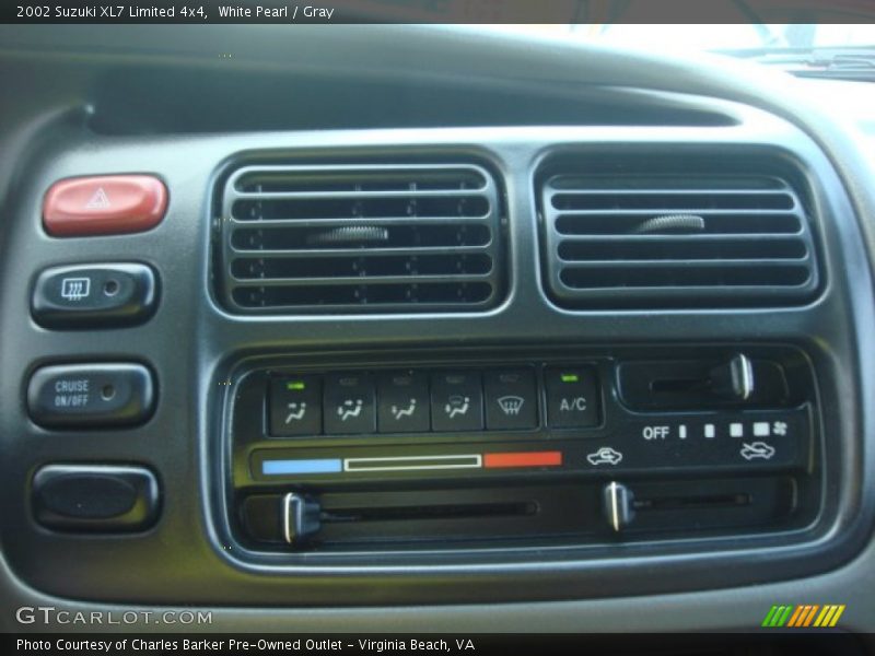 White Pearl / Gray 2002 Suzuki XL7 Limited 4x4
