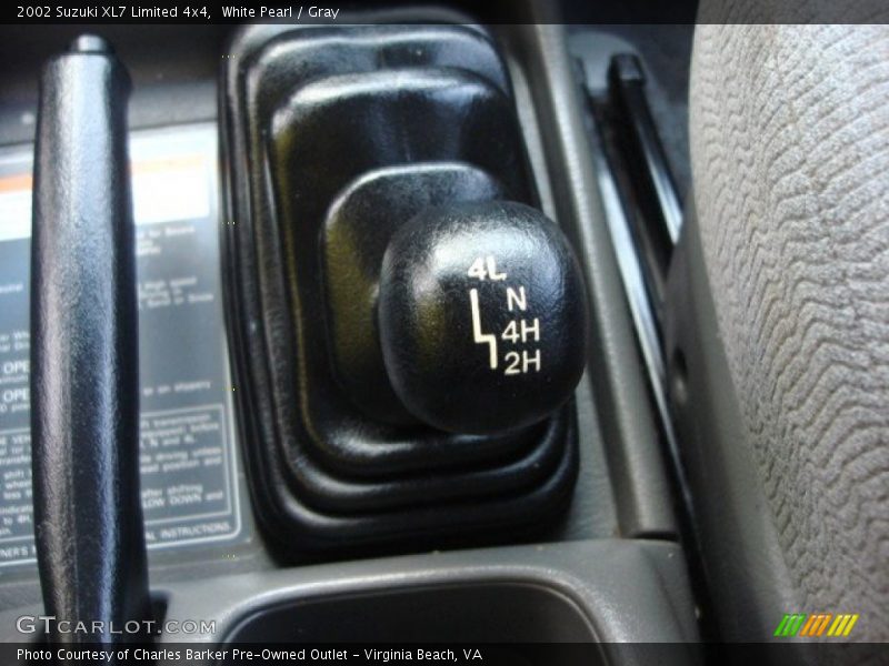 White Pearl / Gray 2002 Suzuki XL7 Limited 4x4