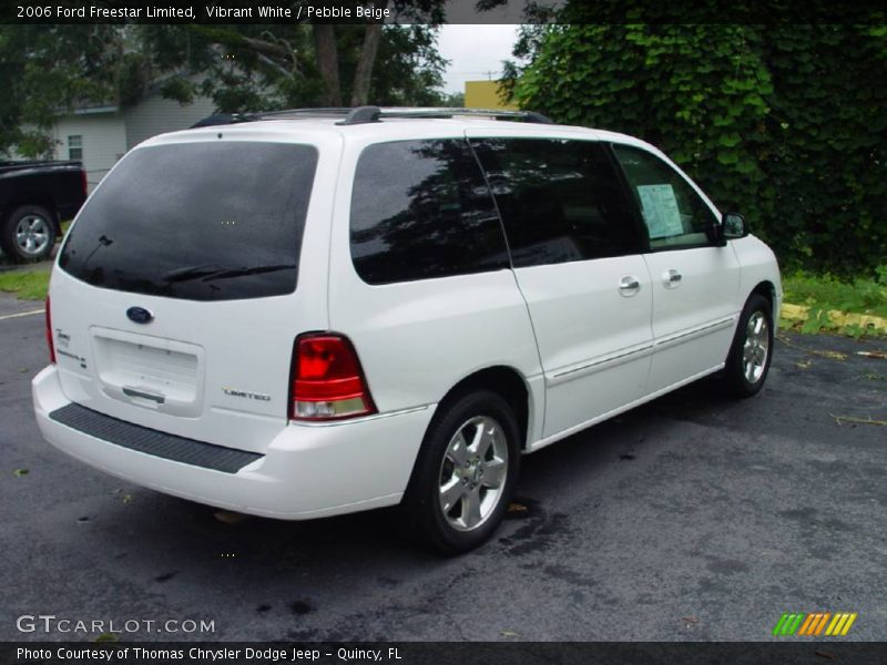 Vibrant White / Pebble Beige 2006 Ford Freestar Limited