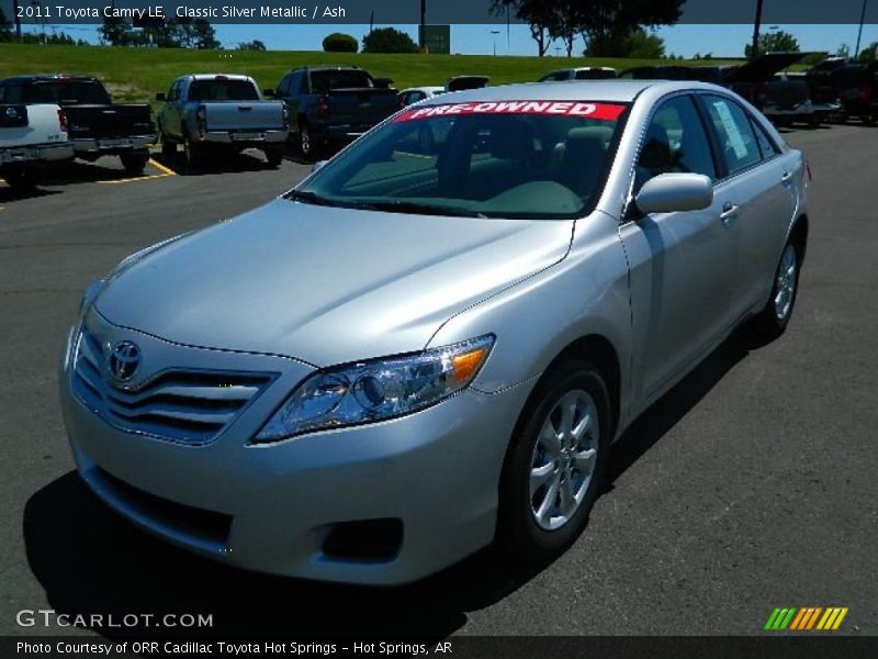 Classic Silver Metallic / Ash 2011 Toyota Camry LE