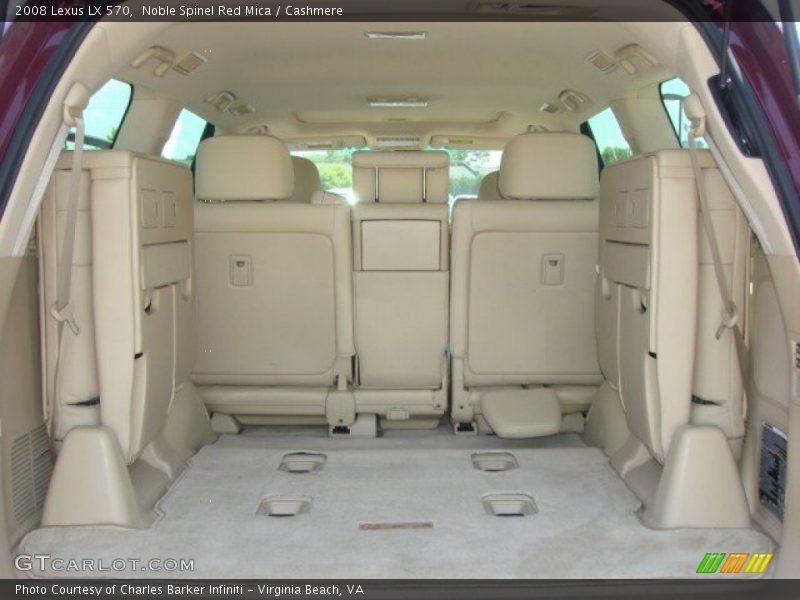 Noble Spinel Red Mica / Cashmere 2008 Lexus LX 570