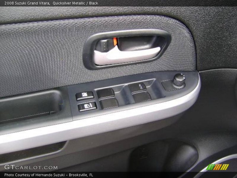 Quicksilver Metallic / Black 2008 Suzuki Grand Vitara