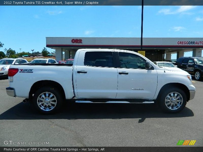 Super White / Graphite 2012 Toyota Tundra TSS CrewMax 4x4