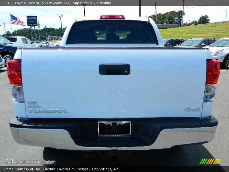 Super White / Graphite 2012 Toyota Tundra TSS CrewMax 4x4