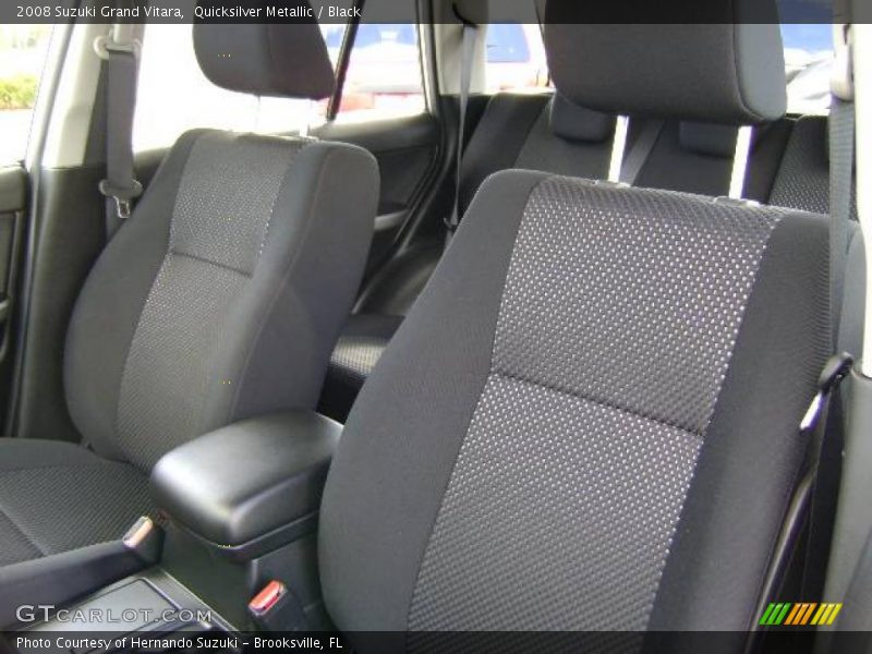 Quicksilver Metallic / Black 2008 Suzuki Grand Vitara