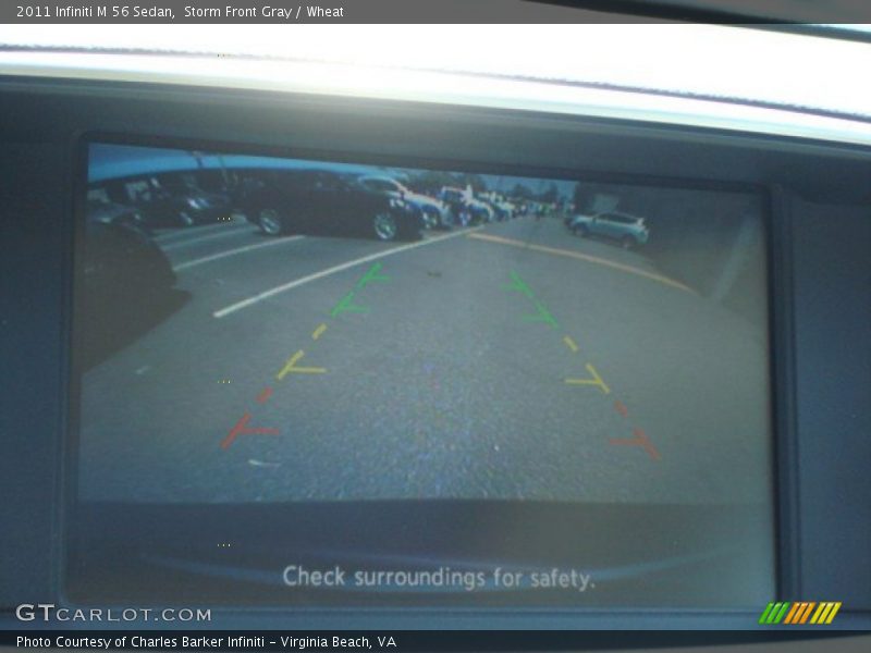 Storm Front Gray / Wheat 2011 Infiniti M 56 Sedan