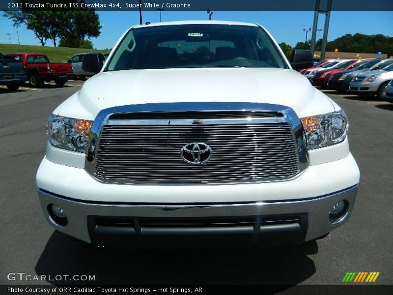 Super White / Graphite 2012 Toyota Tundra TSS CrewMax 4x4
