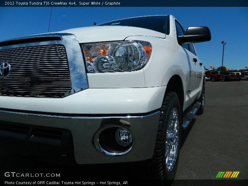 Super White / Graphite 2012 Toyota Tundra TSS CrewMax 4x4