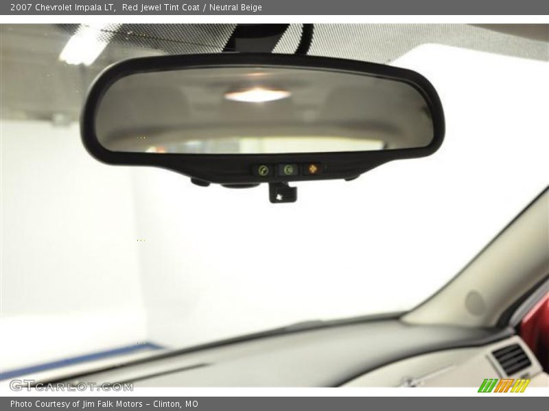 Red Jewel Tint Coat / Neutral Beige 2007 Chevrolet Impala LT