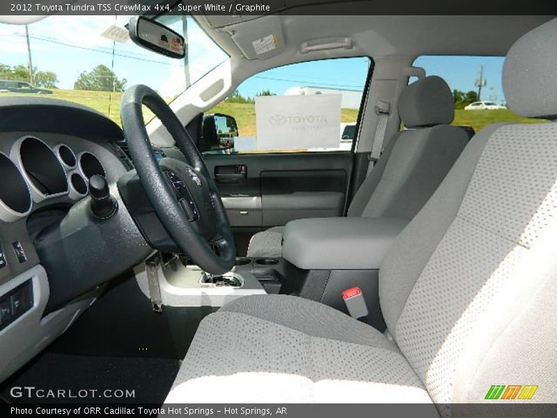 Super White / Graphite 2012 Toyota Tundra TSS CrewMax 4x4