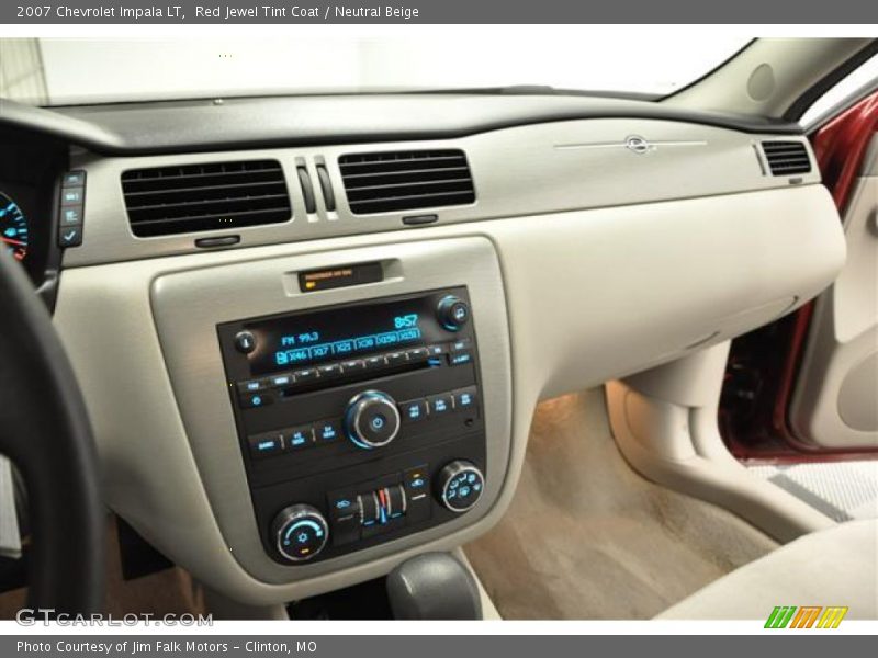 Red Jewel Tint Coat / Neutral Beige 2007 Chevrolet Impala LT