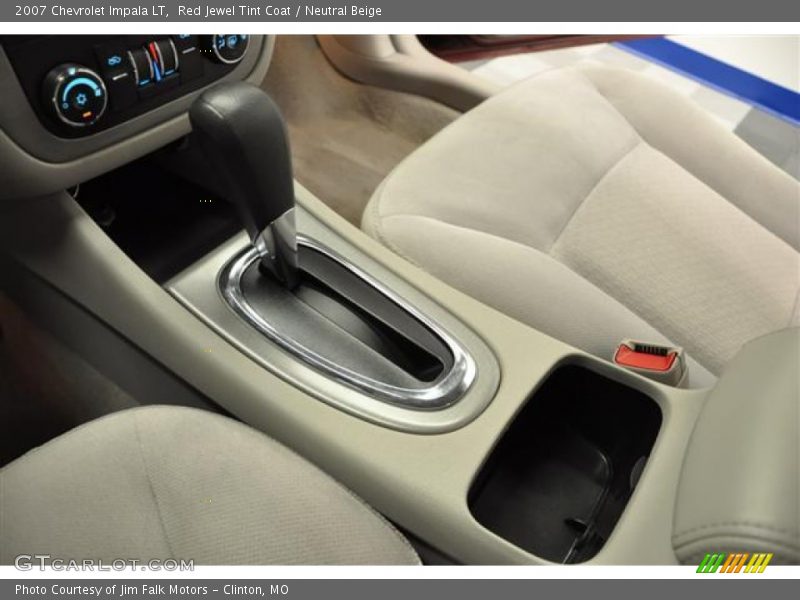 Red Jewel Tint Coat / Neutral Beige 2007 Chevrolet Impala LT