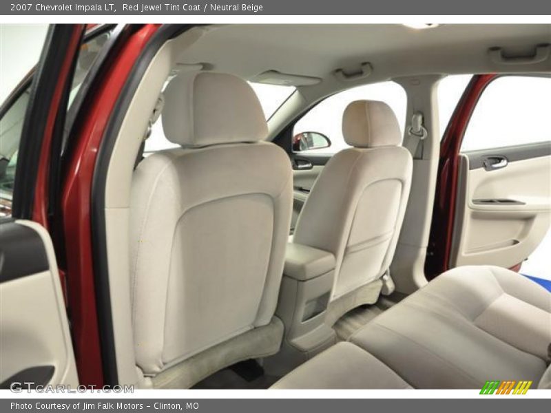 Red Jewel Tint Coat / Neutral Beige 2007 Chevrolet Impala LT