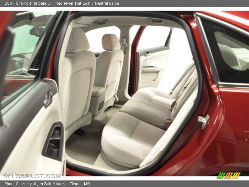 Red Jewel Tint Coat / Neutral Beige 2007 Chevrolet Impala LT