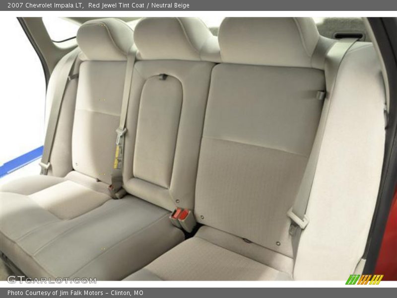 Red Jewel Tint Coat / Neutral Beige 2007 Chevrolet Impala LT